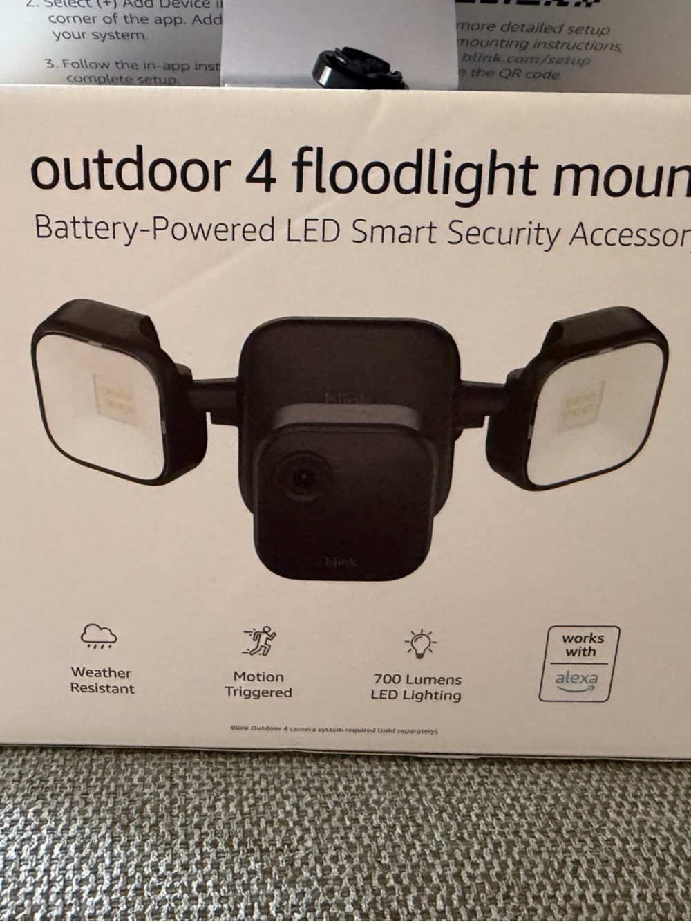 Blink Outdoor 4 Floodlight Mount